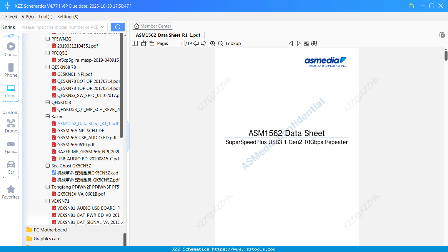 Laptop Mechrevo ASM1562_Data Sheet_R1_1